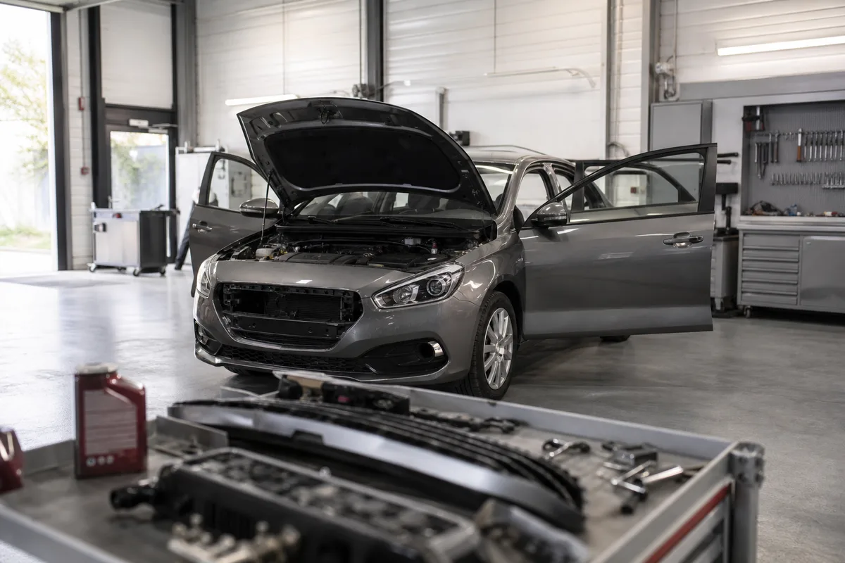 Repeindre une voiture : ce que le chantier implique